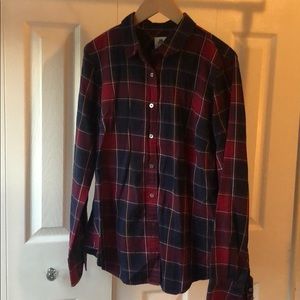 Thomas Mason for JCrew Plaid Button Down Shirt